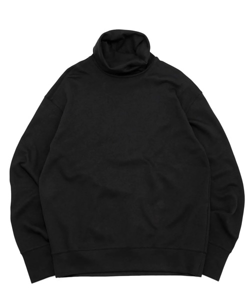 VOAAOV（ヴォアーブ）の「【VOAAOV】DUAL TOP Turtleneck Tops（スウェット・メンズ・パープル/グレー/ブラック/マスタード・1/2/0）」の9枚目の写真