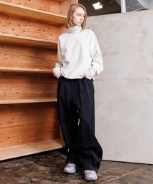 VOAAOV（ヴォアーブ）の「【VOAAOV】DUAL TOP Turtleneck Tops（スウェット）」