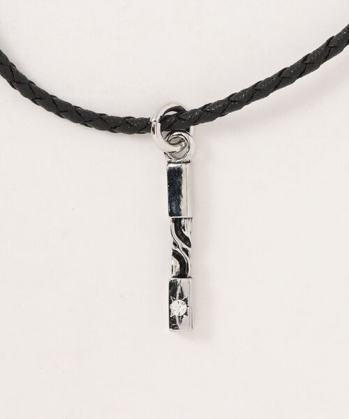 チャイハネ（チャイハネ）の「【チャイハネ】スティッキMEN'Sネックレス（ネックレス・メンズ・ブラック/クリア・FREE）」の2枚目の写真