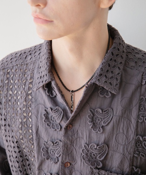 チャイハネ（チャイハネ）の「【チャイハネ】スティッキMEN'Sネックレス（ネックレス・メンズ・ブラック/クリア・FREE）」の4枚目の写真