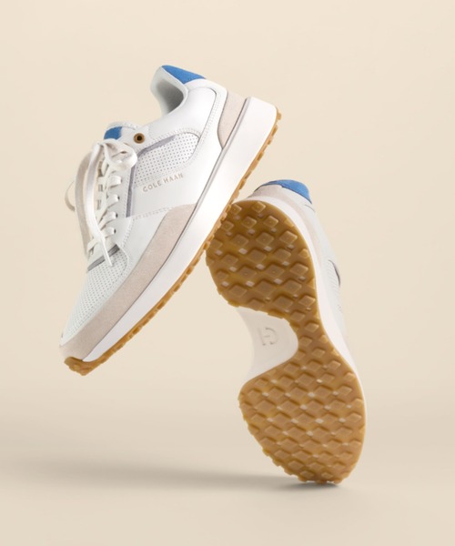 COLE HAAN(コールハーン)の「グランド クロスコート ダウンタウン スニーカー mens(スニーカー・メンズ・ホワイト・8/8.5/9/9.5/7.5/10/10.5/7/11)」の1枚目の写真