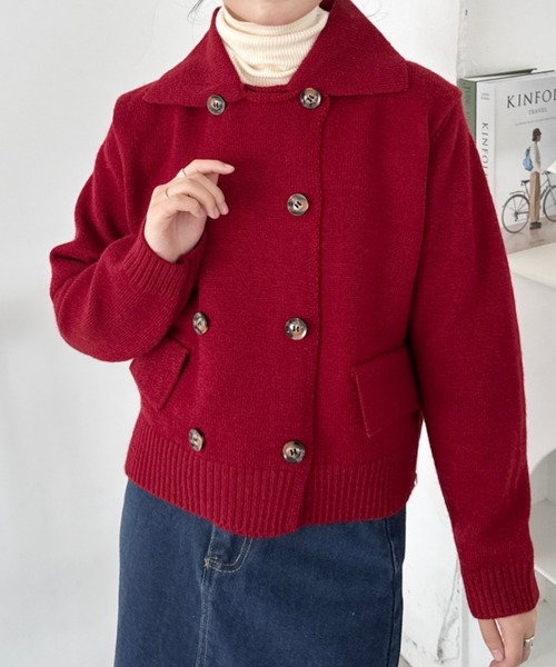 新品タグ付き♡ラルフローレン♡ボタンダウンニットカーディガン　馬 新品タグ付き♡ラルフローレン♡ボタンダウンニットカーディガン馬