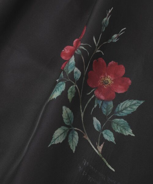 Sugar spoon（シュガースプーン）の「・SUGAR SPOON フラワーptシアーフレアスカート（スカート・レディース・アイボリー/ブラック/グレイッシュベージュ・FREE）」の19枚目の写真