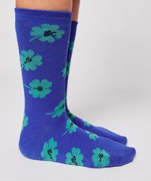 BOBO CHOSES（ボボショーズ）の「総柄Lucky Clover longソックス【キッズ】（ソックス/靴下）」