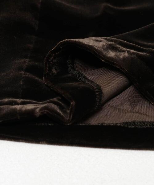 URBAN RESEARCH（アーバンリサーチ）の「サイドラインベロアイージーパンツ（その他パンツ・レディース・ブラック/ブラウン・36/38）」の14枚目の写真