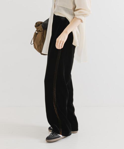 セール】サイドラインベロアイージーパンツ（その他パンツ）｜URBAN