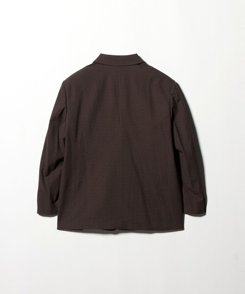 6(ROKU)CHECK TAILORED JACKET/ジャケット 6(ROKU)＞チェック ビッグ ジャケット