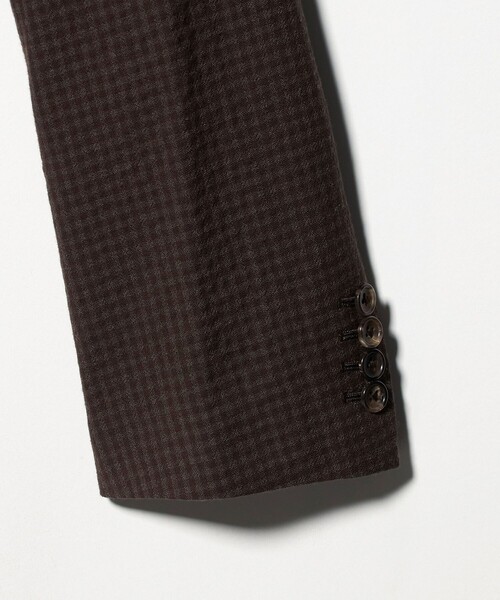 6(ROKU)＞W/C チェック ジャケット（テーラードジャケット）｜6