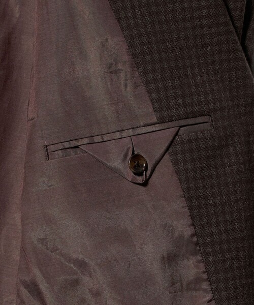 6(ROKU)＞W/C チェック ジャケット（テーラードジャケット）｜6（ロク