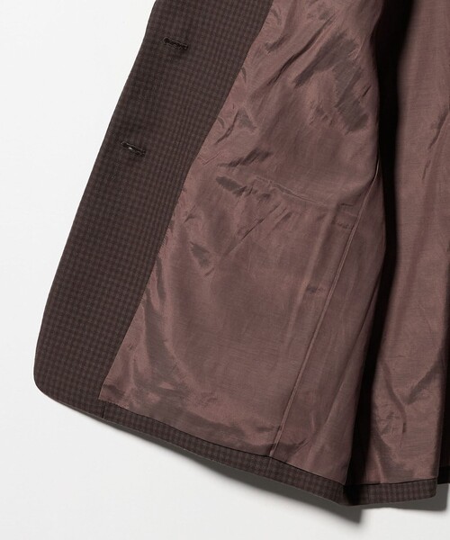 6 roku チェック　ジャケット 6(ROKU)＞チェック ビッグ ジャケット