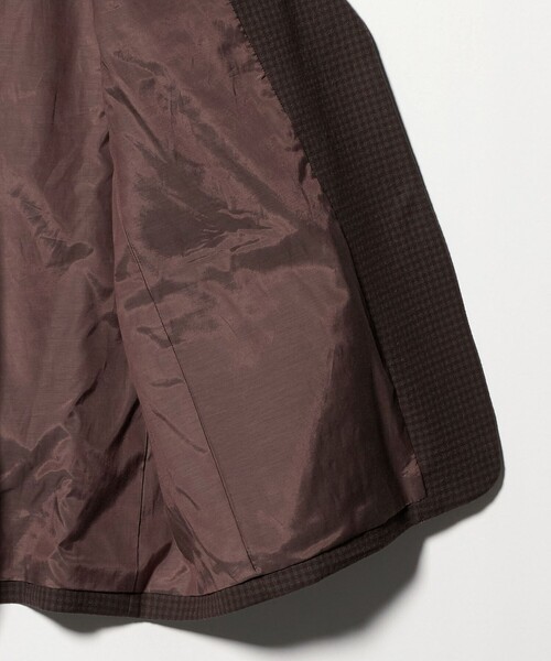 6(ROKU)CHECK TAILORED JACKET/ジャケット 6(ROKU)＞チェック ビッグ ジャケット