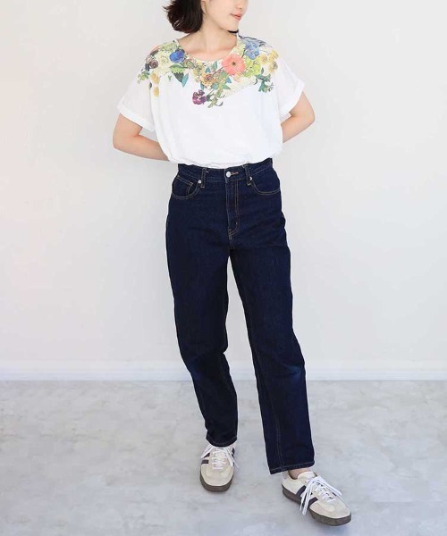 Bleu Bleuet(ブルーブルーエ)の「水彩プリントTシャツ(Tシャツ/カットソー・レディース・その他/その他4/その他3/その他2/その他1・FREE)」の20枚目の写真