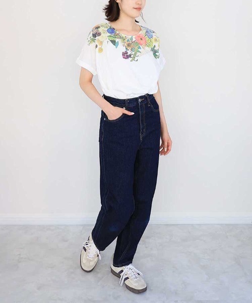 Bleu Bleuet(ブルーブルーエ)の「水彩プリントTシャツ(Tシャツ/カットソー・レディース・その他/その他4/その他3/その他2/その他1・FREE)」の21枚目の写真