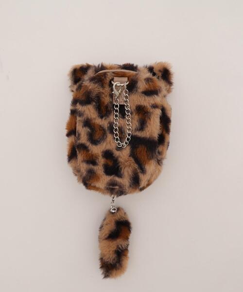 WEGO（ウィゴー）の「WEGO/なりきりネコぬいポーチ（ポーチ・レディース・サックスブルー/ライトピンク/ブラック/ホワイト/その他2/その他3/その他1・FREE）」の13枚目の写真