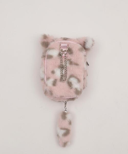 WEGO（ウィゴー）の「WEGO/なりきりネコぬいポーチ（ポーチ・レディース・サックスブルー/ライトピンク/ブラック/ホワイト/その他2/その他3/その他1・FREE）」の14枚目の写真