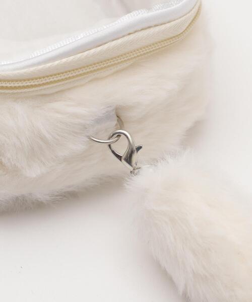 WEGO（ウィゴー）の「WEGO/なりきりネコぬいポーチ（ポーチ・レディース・サックスブルー/ライトピンク/ブラック/ホワイト/その他2/その他3/その他1・FREE）」の18枚目の写真