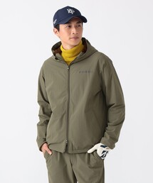 BEAMS GOLF フード付きジャケット オリーブ Pilgrim Surf+Supply（ピルグリム サーフ+サプライ）【1/15値下げ