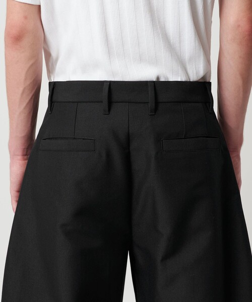 MONKEY TIME（モンキータイム）の「TW ツイル カーブ スラックス -セットアップ対応-（スラックス・メンズ・ブラック・L/M/S）」の6枚目の写真