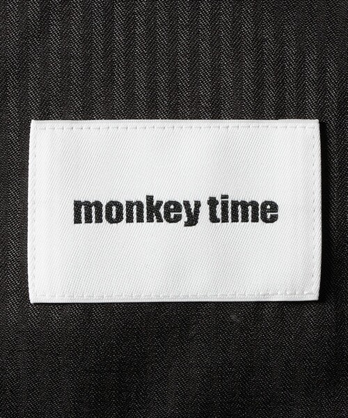 MONKEY TIME（モンキータイム）の「TW ツイル カーブ スラックス -セットアップ対応-（スラックス・メンズ・ブラック・L/M/S）」の20枚目の写真