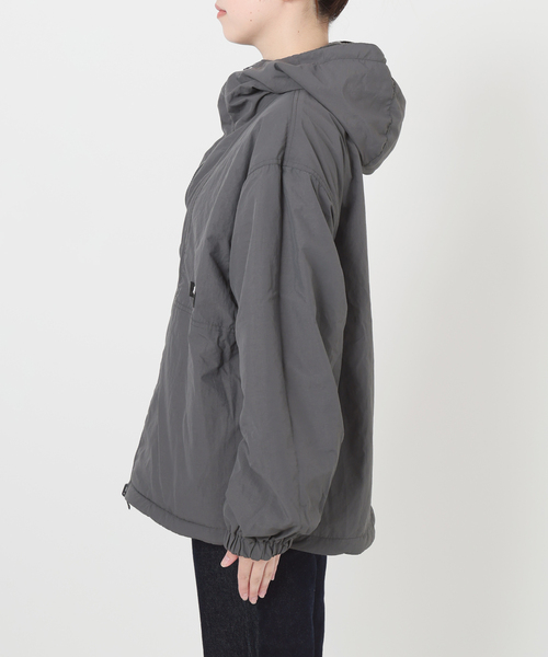 frostline（フロストライン）の「frostline/フロストライン SLOBE別注 リバーシブルブルゾン（ブルゾン・レディース・ブラウン/ライトグレー・FREE）」の4枚目の写真