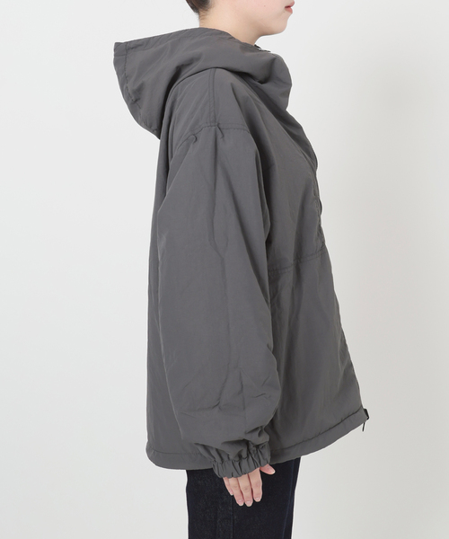 frostline（フロストライン）の「frostline/フロストライン SLOBE別注 リバーシブルブルゾン（ブルゾン・レディース・ブラウン/ライトグレー・FREE）」の5枚目の写真