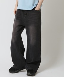 ARCADE（アーケード）の「ワイド バギーシルエット ヴィンテージデニム Dカン付き ジーンズ（デニムパンツ）」