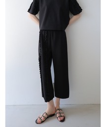 swane（スワネ）の「frill line straight pants（その他パンツ）」