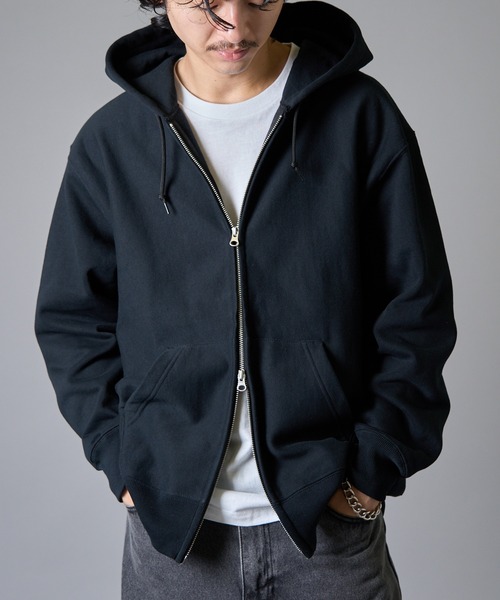 セール】【Printstar】サイドパネルリブ ヘビーウェイトジップ