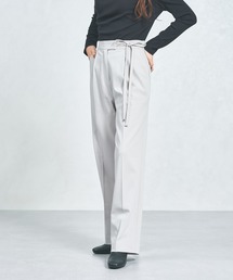 MISCH MASCH（ミッシュマッシュ）の「WEB限定 サイドリボンウーリッシュパンツ（スラックス）」