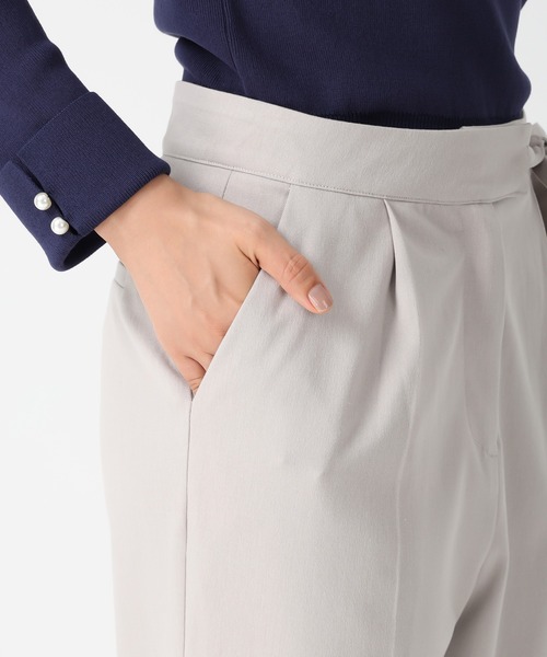 MISCH MASCH(ミッシュマッシュ)の「WEB限定 サイドリボンウーリッシュパンツ(スラックス・レディース・ピンク/ブラウン/グレー・M/S/L)」の17枚目の写真