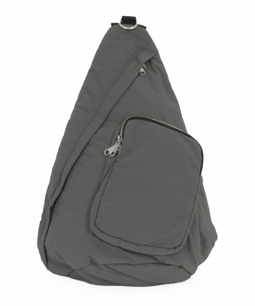 ADAM PATEK(アダムパテック)の「《ADAMPATEK》nylon sling bag(ボディバッグ/ウエストポーチ・メンズ・ブラック/グレー・FREE)」の10枚目の写真