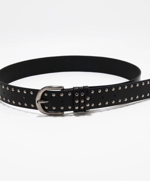 lilful(リルフル)の「シンプルスタッズウエスタンベルト(ベルト・レディース・ブラック/ホワイト・F)」の6枚目の写真