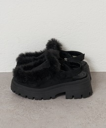 RAY CASSIN | ムートンスリッポン(その他シューズ)