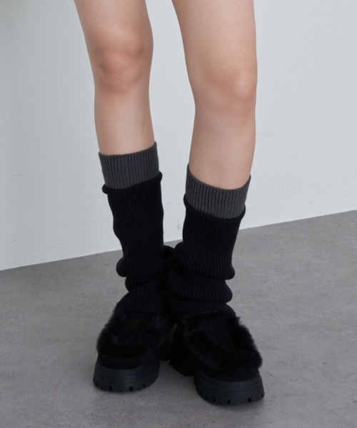 RAY CASSIN（レイカズン）の「ムートンスリッポン（その他シューズ・レディース・ブラック/ブラウン/ベージュ・S/M/L）」の12枚目の写真