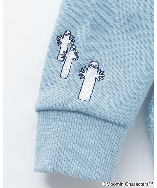 kladskap（クレードスコープ）の「【MOOMIN】ムーミンリュックトレーナー（スウェット・キッズ・レッド/サックスブルー・80ｃｍ/90cm/100cm/110cm/120cm）」の7枚目の写真