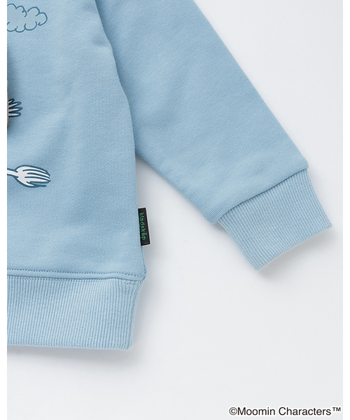 kladskap（クレードスコープ）の「【MOOMIN】ムーミンリュックトレーナー（スウェット・キッズ・レッド/サックスブルー・80ｃｍ/90cm/100cm/110cm/120cm）」の8枚目の写真