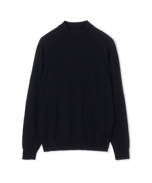 TOMORROWLAND tricot スーパーファインメリノウール モックネックプル