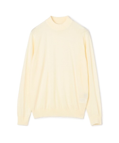 TOMORROWLAND tricot スーパーファインメリノウール モックネックプル