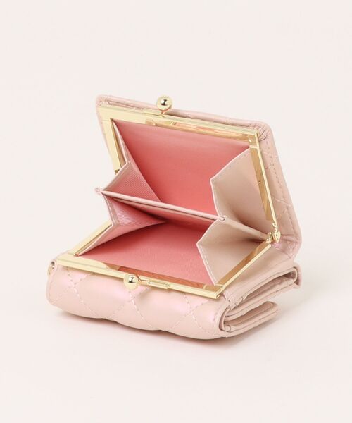PAUL & JOE ACCESSOIRES(ポールアンドジョーアクセソワ)の「ポール & ジョー アクセソワ 口金ミニ財布 < キルティング>(財布・レディース・ピンク/ブラック/アイボリー・FREE)」の17枚目の写真
