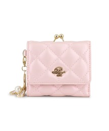 PAUL & JOE ACCESSOIRES（ポールアンドジョーアクセソワ）の「ポール ＆ ジョー アクセソワ 口金ミニ財布  < キルティング>（財布）」