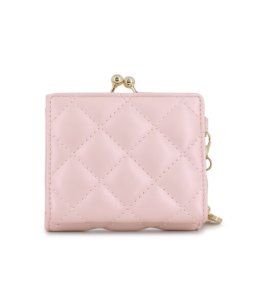 PAUL & JOE ACCESSOIRES(ポールアンドジョーアクセソワ)の「ポール & ジョー アクセソワ 口金ミニ財布 < キルティング>(財布・レディース・ピンク/ブラック/アイボリー・FREE)」の6枚目の写真