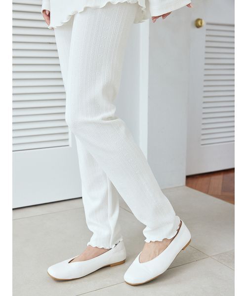 ハートふくれジャガードスカート付きレギンス（その他ルームウェア