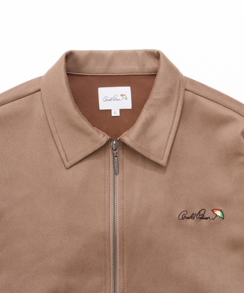 Arnold Palmer(アーノルドパーマー)の「カルゼスエード ジップブルゾン(ブルゾン・メンズ・ブラック/ブラウン/ダークベージュ・M/L/LL)」の10枚目の写真