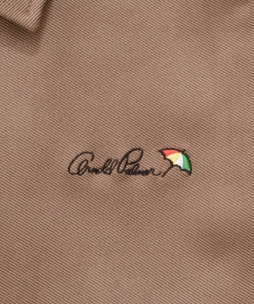 Arnold Palmer(アーノルドパーマー)の「カルゼスエード ジップブルゾン(ブルゾン・メンズ・ブラック/ブラウン/ダークベージュ・M/L/LL)」の13枚目の写真