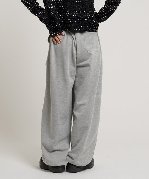 w closet(ダブルクローゼット)の「フリルポケットスェットパンツ(その他パンツ・レディース・アイボリー/グレー/ピンク/イエロー・FREE)」の13枚目の写真