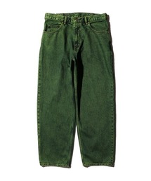 GUNG HO | GUNG HO / ガンホー DENIM TAPARED PANTS OVER DYE ワイドデニムパンツ(デニムパンツ)