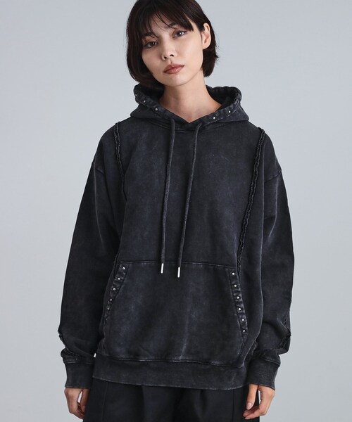 tk.TAKEO KIKUCHI（ティーケータケオキクチ）の「ヘヴィウェイトヴィンテージプルパーカ（パーカー・メンズ・グレー/ブラック/ブラウン系その他・01/03/02）」の22枚目の写真