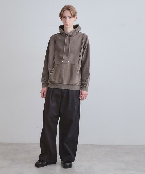 tk.TAKEO KIKUCHI（ティーケータケオキクチ）の「ヘヴィウェイトヴィンテージプルパーカ（パーカー・メンズ・グレー/ブラック/ブラウン系その他・01/03/02）」の17枚目の写真