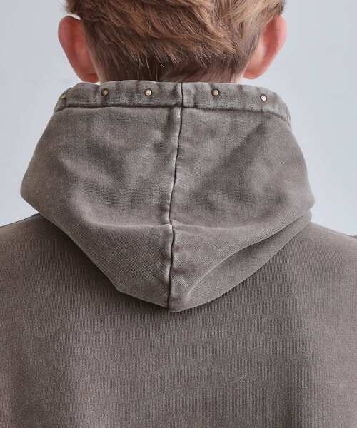 tk.TAKEO KIKUCHI（ティーケータケオキクチ）の「ヘヴィウェイトヴィンテージプルパーカ（パーカー・メンズ・グレー/ブラック/ブラウン系その他・01/03/02）」の9枚目の写真