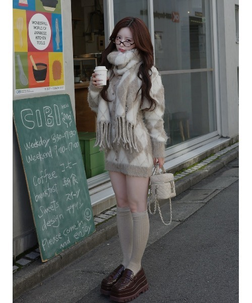 アーガイルニットアンサンブル（ワンピース）｜Darich（ダーリッチ）の